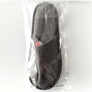 Unused delta airline amenity slippers